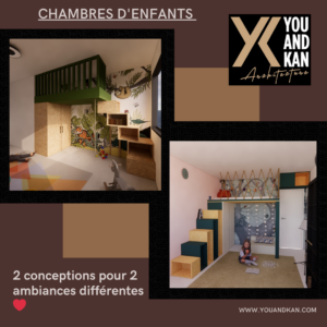 Projet transformation chambres d’enfants